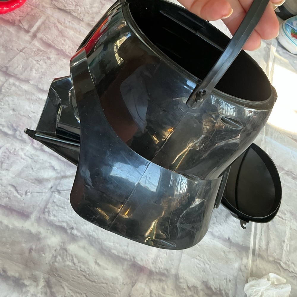 Black Darth Vader Helmet Candy Basket - Picture 5 of 10